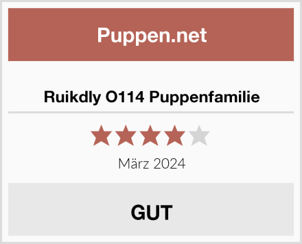  Ruikdly O114 Puppenfamilie Test