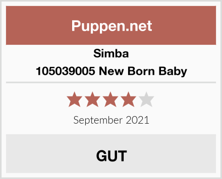 Simba 105039005 New Born Baby Test