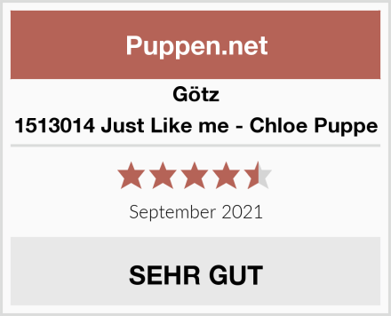 Götz 1513014 Just Like me - Chloe Puppe Test