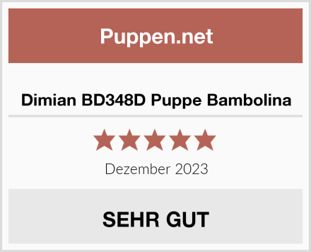  Dimian BD348D Puppe Bambolina Test