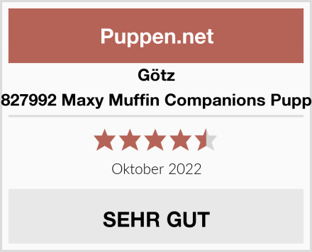 Götz 1827992 Maxy Muffin Companions Puppe Test