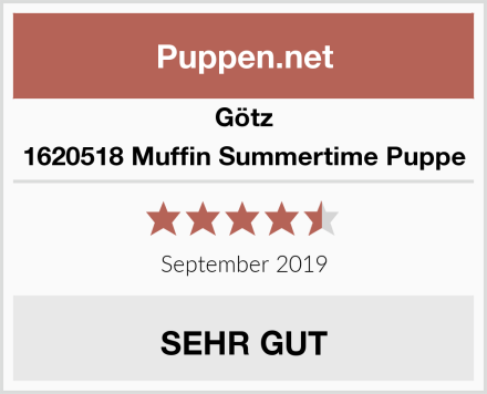 Götz 1620518 Muffin Summertime Puppe Test