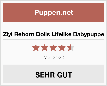  Ziyi Reborn Dolls Lifelike Babypuppe Test