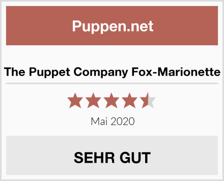  The Puppet Company Fox-Marionette Test