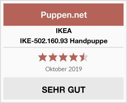 IKEA IKE-502.160.93 Handpuppe Test