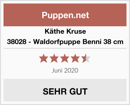 Käthe Kruse 38028 - Waldorfpuppe Benni 38 cm Test