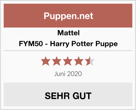 Mattel FYM50 - Harry Potter Puppe Test