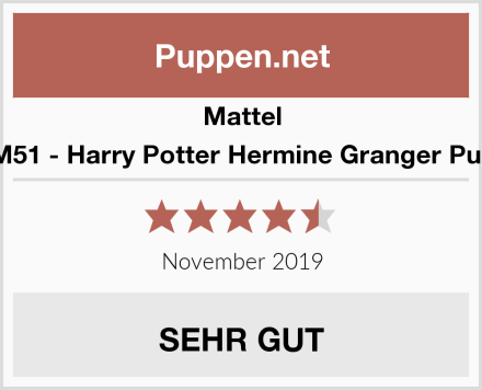 Mattel FYM51 - Harry Potter Hermine Granger Puppe Test