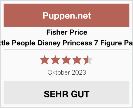 Fisher Price Little People Disney Princess 7 Figure Pack Test