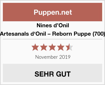 Nines d'Onil Artesanals d‘Onil – Reborn Puppe (700) Test