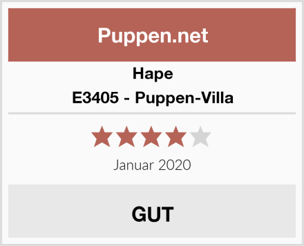 Hape E3405 - Puppen-Villa Test