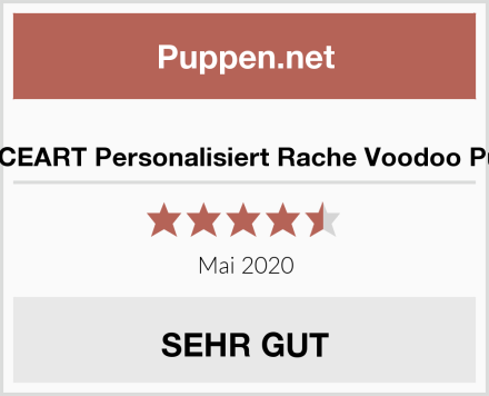  GRACEART Personalisiert Rache Voodoo Puppe Test