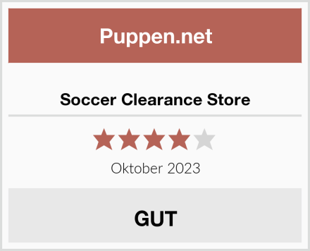  Soccer Clearance Store Test