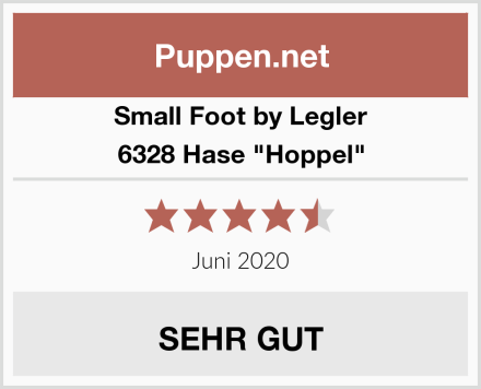 Small Foot by Legler 6328 Hase "Hoppel" Test