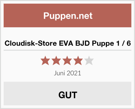  Cloudisk-Store EVA BJD Puppe 1 / 6 Test