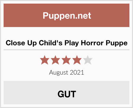  Close Up Child's Play Horror Puppe Test