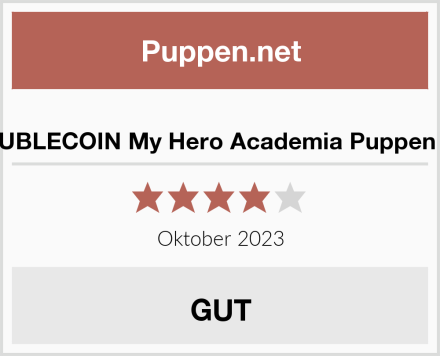  DOUBLECOIN My Hero Academia Puppen Set Test
