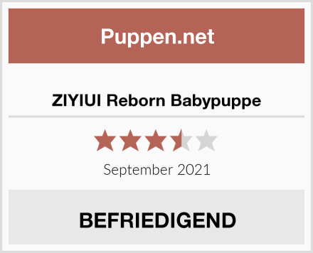  ZIYIUI Reborn Babypuppe Test