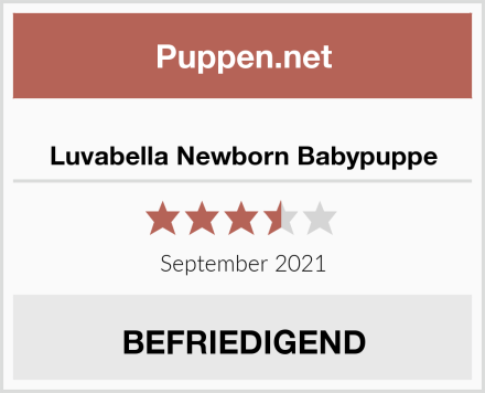 Luvabella Newborn Babypuppe Test