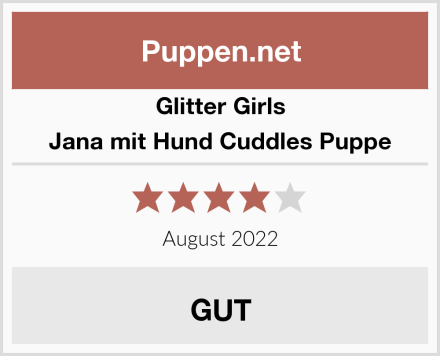 Glitter Girls Jana mit Hund Cuddles Puppe Test