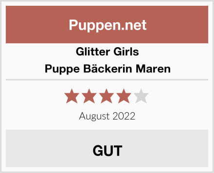 Glitter Girls Puppe Bäckerin Maren Test