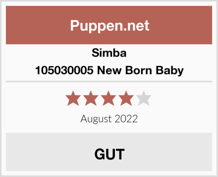 Simba 105030005 New Born Baby Test