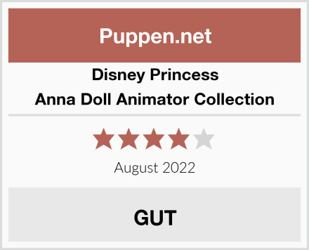 Disney Princess Anna Doll Animator Collection Test