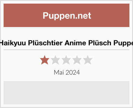  Haikyuu Plüschtier Anime Plüsch Puppe Test