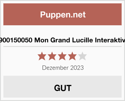  Corolle 900150050 Mon Grand Lucille Interaktive Puppe Test