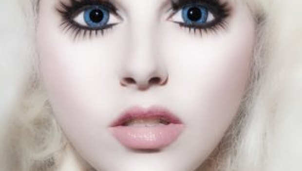 1/3 BJD Doll Puppe Freie Augen Gesicht Make-Up Perücke Kleidung Girls Full Set 