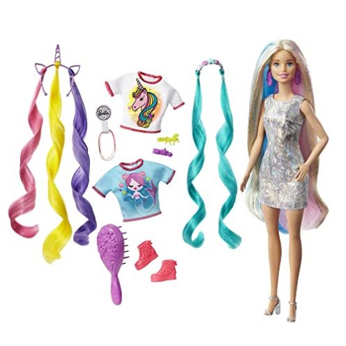 Barbie GHN04 Fantasie Haare Puppe