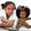  Nice2you Afrikanische Puppe für Kinder