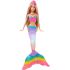 Barbie DHC40 – Dreamtopia Regenbogenlicht Meerjungfrau Puppe