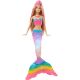 Barbie DHC40 - Dreamtopia Regenbogenlicht Meerjungfrau Puppe Test