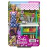 Barbie HCN22 Spaß auf dem Bauernhof Bauernmarkt Spielset