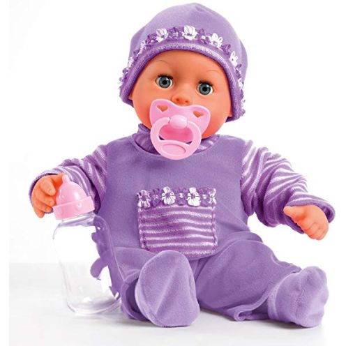 Bayer Design 93800-lila - Babypuppe First Words