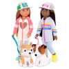 Glitter Girls Jana mit Hund Cuddles Puppe