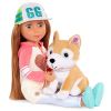 Glitter Girls Tavi mit Hund Nougat Puppe