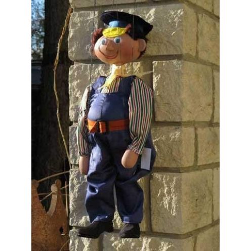 Prager Marionetten Lukas der Lokomotivführer - Marionette der Augsburger Puppenkiste