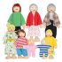 Jooheli TWSO1122 Puppenfamilie