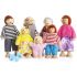 Playtee 7-köpfige Puppenfamilie