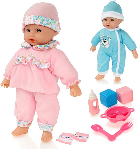 49cm Rebornpuppe Puppe Babypuppe Toddler Doll Babypuppe Funktionspuppe für 
